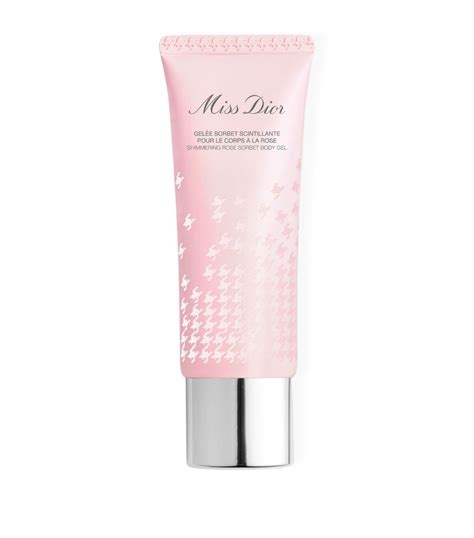 miss dior body glitter|Miss Dior Shimmering Rose Sorbet Body Gel .